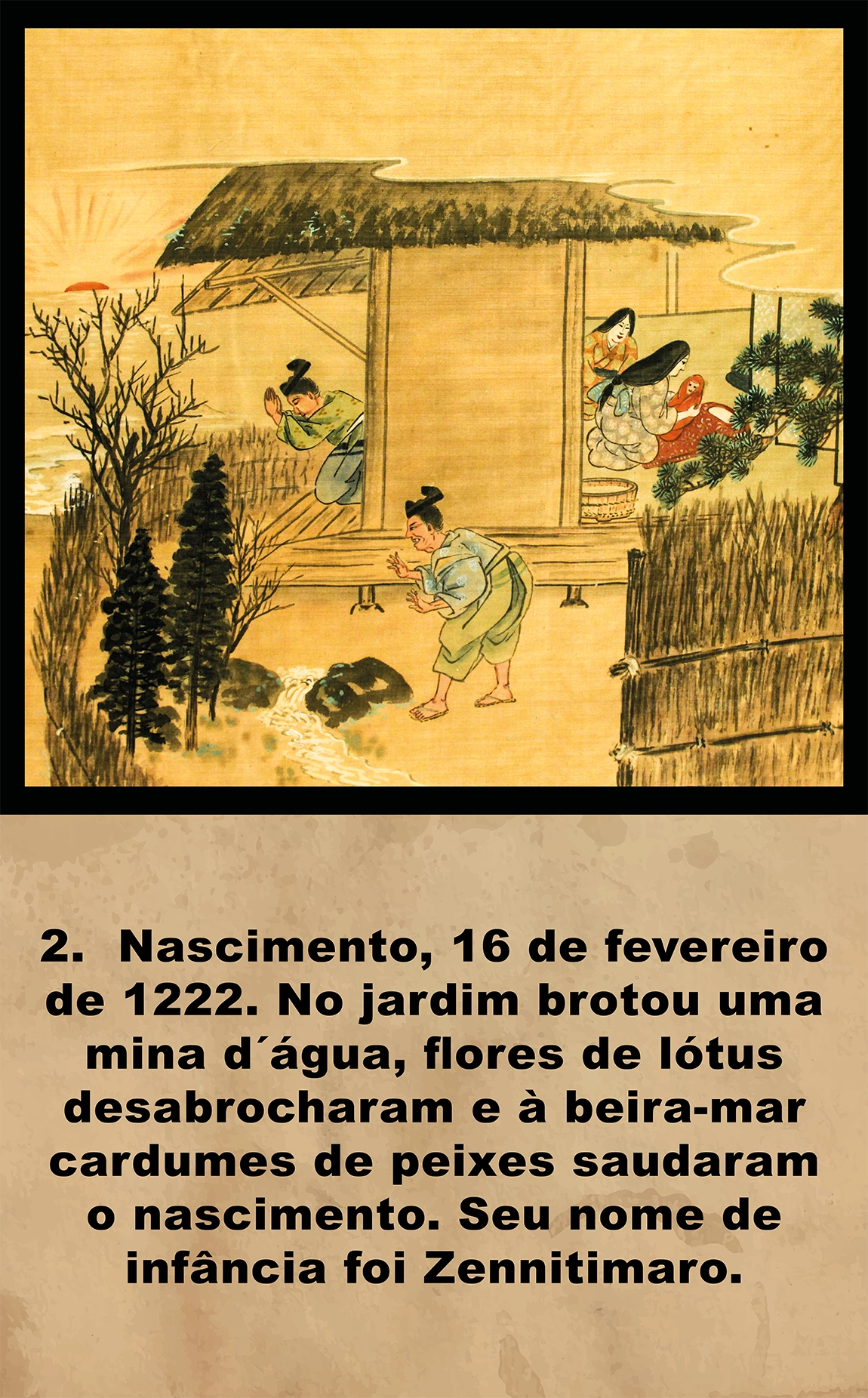 Nascimento de Nitiren